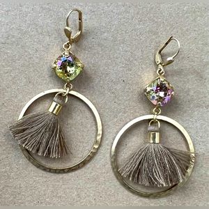 Beautiful tassel earrings